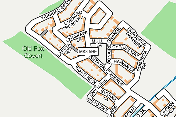 MK3 5HE map - OS OpenMap – Local (Ordnance Survey) MK3 5HE map - OS OpenMap – Local (Ordnance Survey)