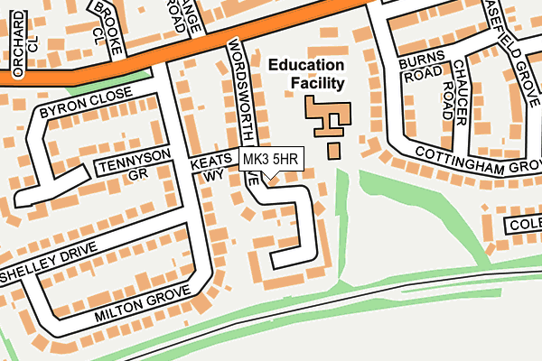 MK3 5HR map - OS OpenMap – Local (Ordnance Survey) MK3 5HR map - OS OpenMap – Local (Ordnance Survey)