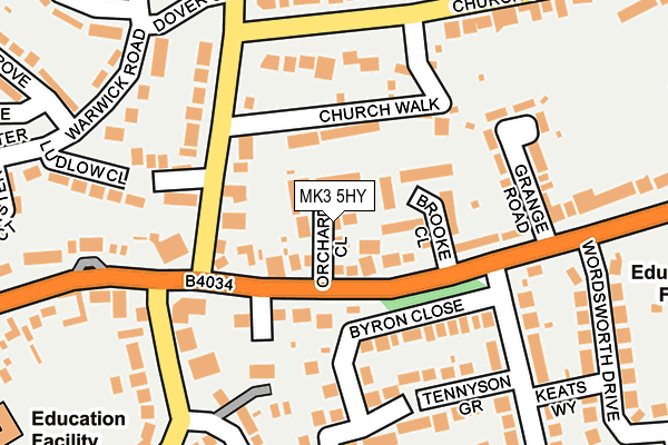 MK3 5HY map - OS OpenMap – Local (Ordnance Survey) MK3 5HY map - OS OpenMap – Local (Ordnance Survey)
