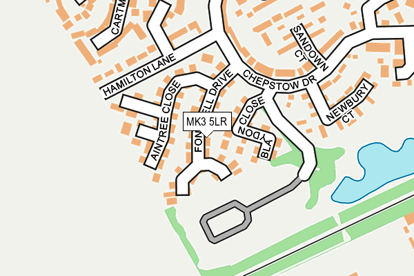 MK3 5LR map - OS OpenMap – Local (Ordnance Survey) MK3 5LR map - OS OpenMap – Local (Ordnance Survey)