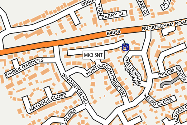 MK3 5NT map - OS OpenMap – Local (Ordnance Survey) MK3 5NT map - OS OpenMap – Local (Ordnance Survey)