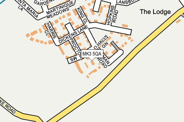 MK3 5QA map - OS OpenMap – Local (Ordnance Survey) MK3 5QA map - OS OpenMap – Local (Ordnance Survey)