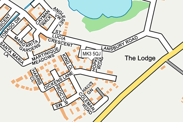 MK3 5QJ map - OS OpenMap – Local (Ordnance Survey) MK3 5QJ map - OS OpenMap – Local (Ordnance Survey)