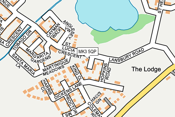 MK3 5QP map - OS OpenMap – Local (Ordnance Survey) MK3 5QP map - OS OpenMap – Local (Ordnance Survey)