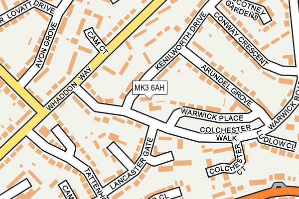 MK3 6AH map - OS OpenMap – Local (Ordnance Survey) MK3 6AH map - OS OpenMap – Local (Ordnance Survey)