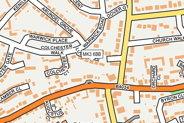 MK3 6BB map - OS OpenMap – Local (Ordnance Survey) MK3 6BB map - OS OpenMap – Local (Ordnance Survey)