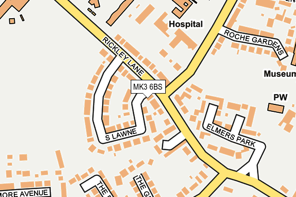 MK3 6BS map - OS OpenMap – Local (Ordnance Survey) MK3 6BS map - OS OpenMap – Local (Ordnance Survey)