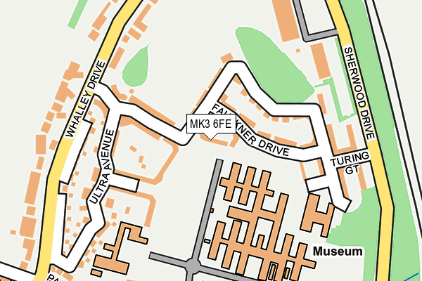 MK3 6FE map - OS OpenMap – Local (Ordnance Survey) MK3 6FE map - OS OpenMap – Local (Ordnance Survey)