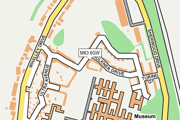 MK3 6GW map - OS OpenMap – Local (Ordnance Survey) MK3 6GW map - OS OpenMap – Local (Ordnance Survey)