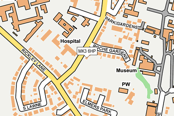 MK3 6HP map - OS OpenMap – Local (Ordnance Survey) MK3 6HP map - OS OpenMap – Local (Ordnance Survey)