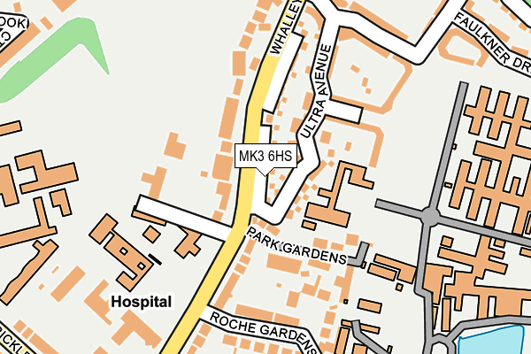 MK3 6HS map - OS OpenMap – Local (Ordnance Survey) MK3 6HS map - OS OpenMap – Local (Ordnance Survey)