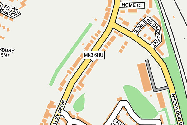 MK3 6HU map - OS OpenMap – Local (Ordnance Survey) MK3 6HU map - OS OpenMap – Local (Ordnance Survey)