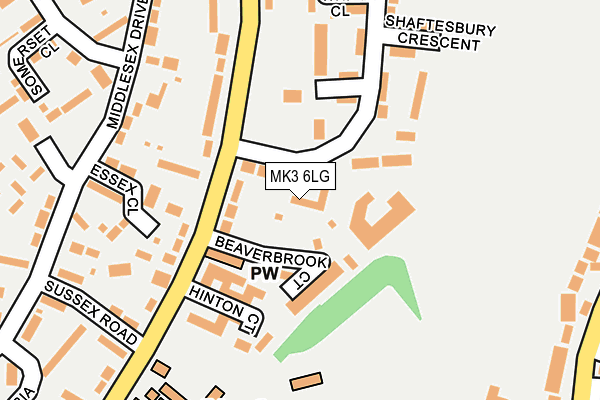 MK3 6LG map - OS OpenMap – Local (Ordnance Survey) MK3 6LG map - OS OpenMap – Local (Ordnance Survey)