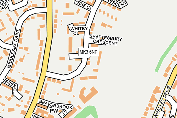 MK3 6NP map - OS OpenMap – Local (Ordnance Survey) MK3 6NP map - OS OpenMap – Local (Ordnance Survey)