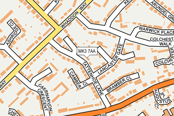 MK3 7AA map - OS OpenMap – Local (Ordnance Survey) MK3 7AA map - OS OpenMap – Local (Ordnance Survey)