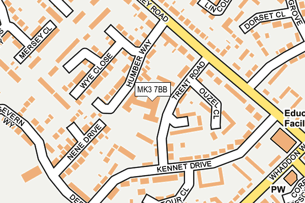 MK3 7BB map - OS OpenMap – Local (Ordnance Survey) MK3 7BB map - OS OpenMap – Local (Ordnance Survey)
