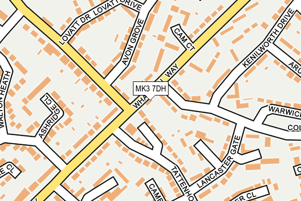 MK3 7DH map - OS OpenMap – Local (Ordnance Survey) MK3 7DH map - OS OpenMap – Local (Ordnance Survey)