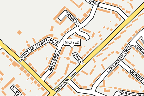 MK3 7ED map - OS OpenMap – Local (Ordnance Survey) MK3 7ED map - OS OpenMap – Local (Ordnance Survey)