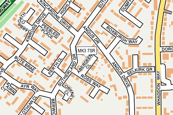 MK3 7SR map - OS OpenMap – Local (Ordnance Survey) MK3 7SR map - OS OpenMap – Local (Ordnance Survey)