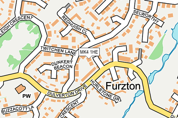 MK4 1HE map - OS OpenMap – Local (Ordnance Survey) MK4 1HE map - OS OpenMap – Local (Ordnance Survey)