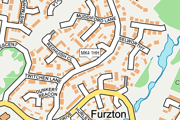 MK4 1HH map - OS OpenMap – Local (Ordnance Survey) MK4 1HH map - OS OpenMap – Local (Ordnance Survey)