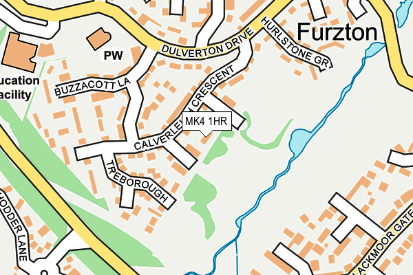 MK4 1HR map - OS OpenMap – Local (Ordnance Survey) MK4 1HR map - OS OpenMap – Local (Ordnance Survey)