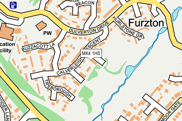 MK4 1HS map - OS OpenMap – Local (Ordnance Survey) MK4 1HS map - OS OpenMap – Local (Ordnance Survey)