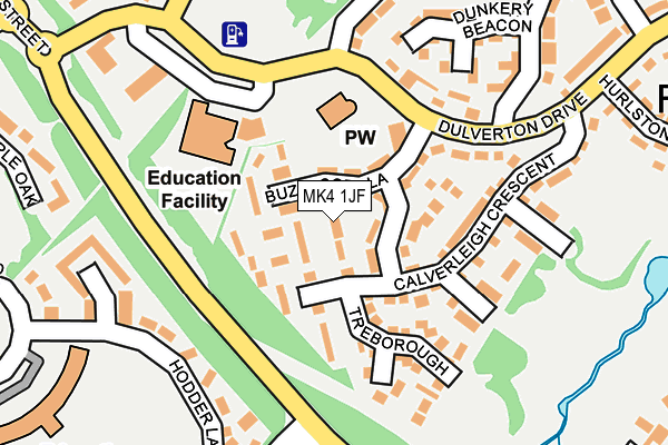 MK4 1JF map - OS OpenMap – Local (Ordnance Survey) MK4 1JF map - OS OpenMap – Local (Ordnance Survey)