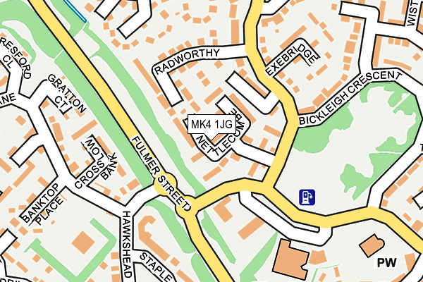 MK4 1JG map - OS OpenMap – Local (Ordnance Survey) MK4 1JG map - OS OpenMap – Local (Ordnance Survey)