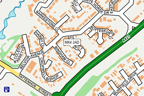 MK4 2AD map - OS OpenMap – Local (Ordnance Survey) MK4 2AD map - OS OpenMap – Local (Ordnance Survey)
