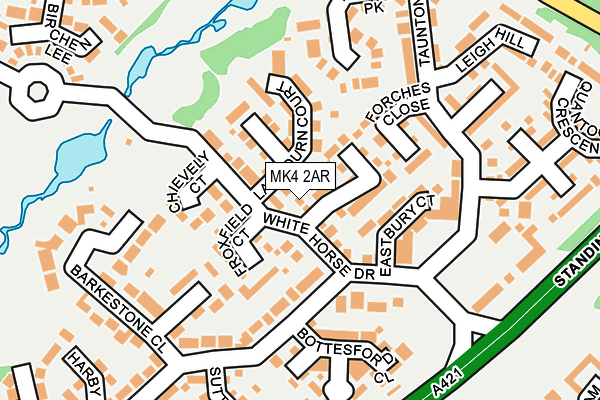 MK4 2AR map - OS OpenMap – Local (Ordnance Survey) MK4 2AR map - OS OpenMap – Local (Ordnance Survey)