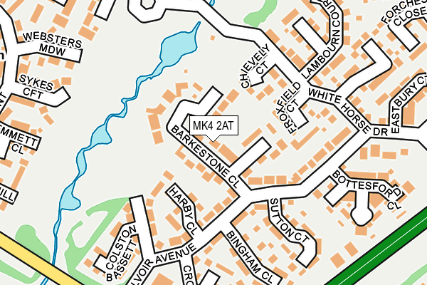 MK4 2AT map - OS OpenMap – Local (Ordnance Survey) MK4 2AT map - OS OpenMap – Local (Ordnance Survey)