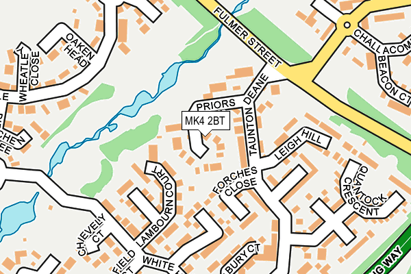 MK4 2BT map - OS OpenMap – Local (Ordnance Survey) MK4 2BT map - OS OpenMap – Local (Ordnance Survey)