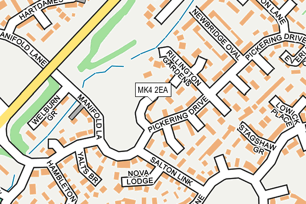 MK4 2EA map - OS OpenMap – Local (Ordnance Survey) MK4 2EA map - OS OpenMap – Local (Ordnance Survey)
