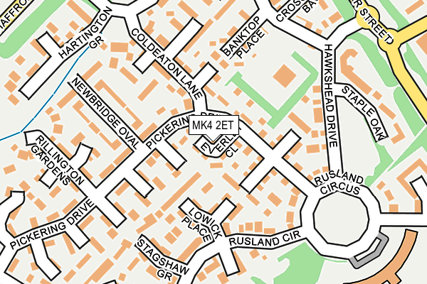 MK4 2ET map - OS OpenMap – Local (Ordnance Survey) MK4 2ET map - OS OpenMap – Local (Ordnance Survey)