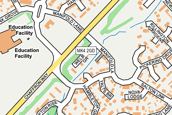 MK4 2GD map - OS OpenMap – Local (Ordnance Survey) MK4 2GD map - OS OpenMap – Local (Ordnance Survey)