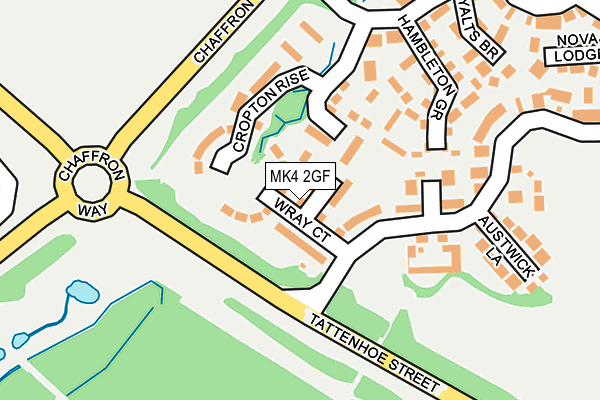 MK4 2GF map - OS OpenMap – Local (Ordnance Survey) MK4 2GF map - OS OpenMap – Local (Ordnance Survey)
