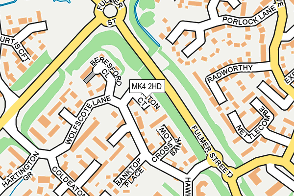 MK4 2HD map - OS OpenMap – Local (Ordnance Survey) MK4 2HD map - OS OpenMap – Local (Ordnance Survey)