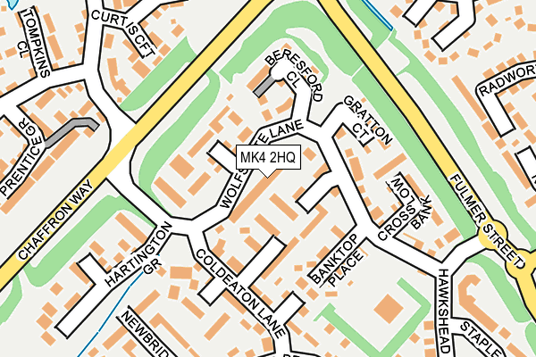 MK4 2HQ map - OS OpenMap – Local (Ordnance Survey) MK4 2HQ map - OS OpenMap – Local (Ordnance Survey)