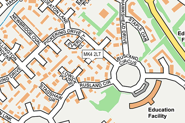 MK4 2LT map - OS OpenMap – Local (Ordnance Survey) MK4 2LT map - OS OpenMap – Local (Ordnance Survey)