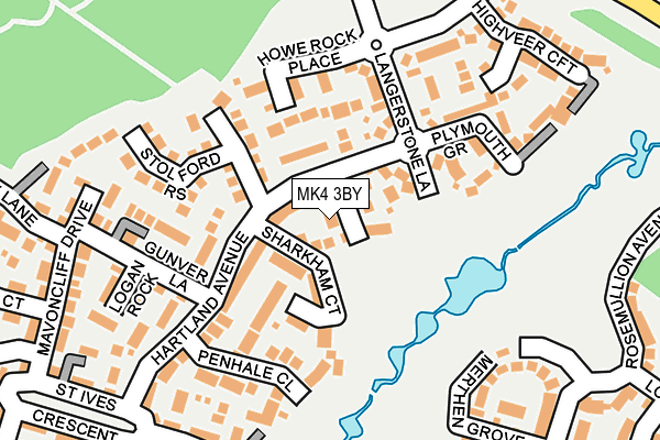 MK4 3BY map - OS OpenMap – Local (Ordnance Survey) MK4 3BY map - OS OpenMap – Local (Ordnance Survey)
