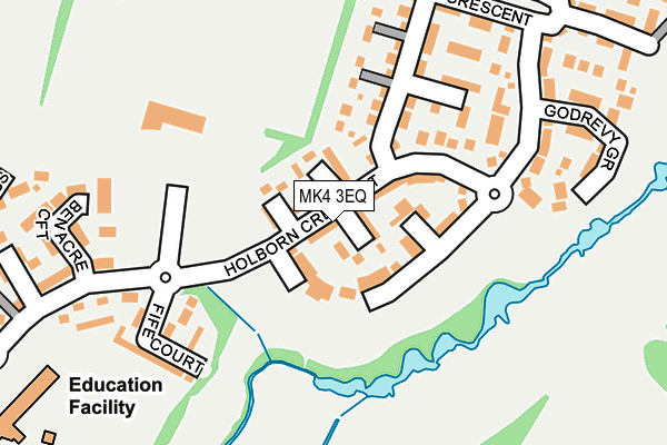 MK4 3EQ map - OS OpenMap – Local (Ordnance Survey) MK4 3EQ map - OS OpenMap – Local (Ordnance Survey)
