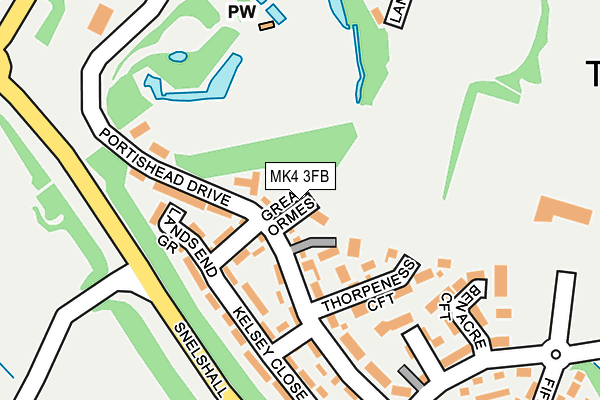 MK4 3FB map - OS OpenMap – Local (Ordnance Survey) MK4 3FB map - OS OpenMap – Local (Ordnance Survey)