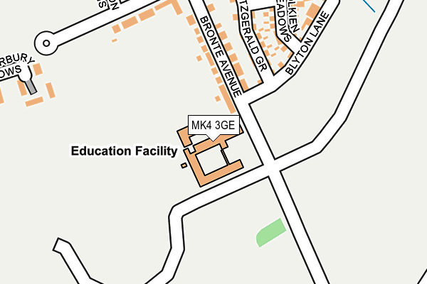 MK4 3GE map - OS OpenMap – Local (Ordnance Survey) MK4 3GE map - OS OpenMap – Local (Ordnance Survey)