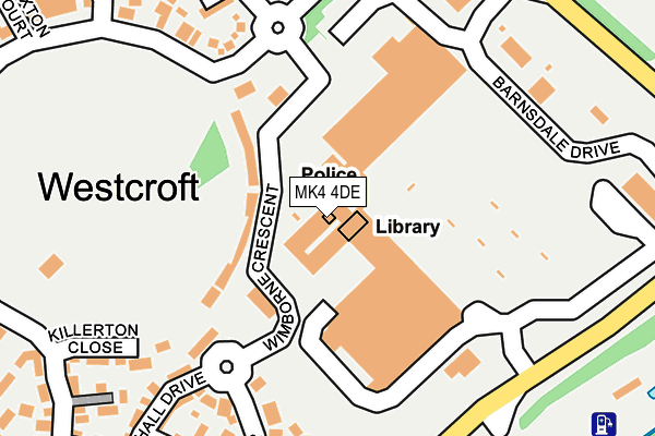 MK4 4DE map - OS OpenMap – Local (Ordnance Survey) MK4 4DE map - OS OpenMap – Local (Ordnance Survey)