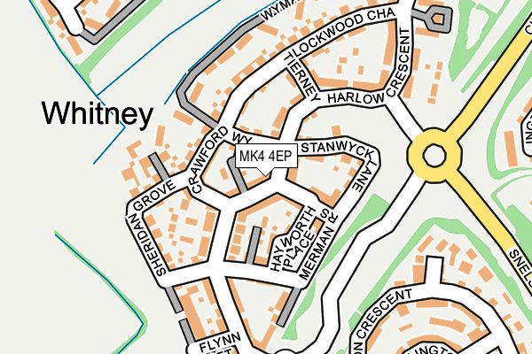 MK4 4EP map - OS OpenMap – Local (Ordnance Survey) MK4 4EP map - OS OpenMap – Local (Ordnance Survey)