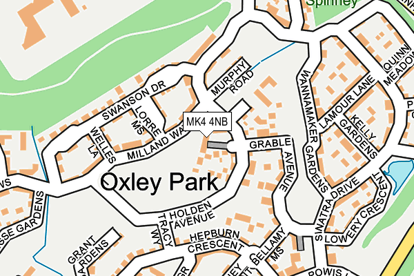 MK4 4NB map - OS OpenMap – Local (Ordnance Survey) MK4 4NB map - OS OpenMap – Local (Ordnance Survey)