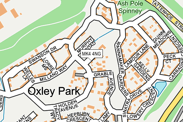 MK4 4NG map - OS OpenMap – Local (Ordnance Survey) MK4 4NG map - OS OpenMap – Local (Ordnance Survey)