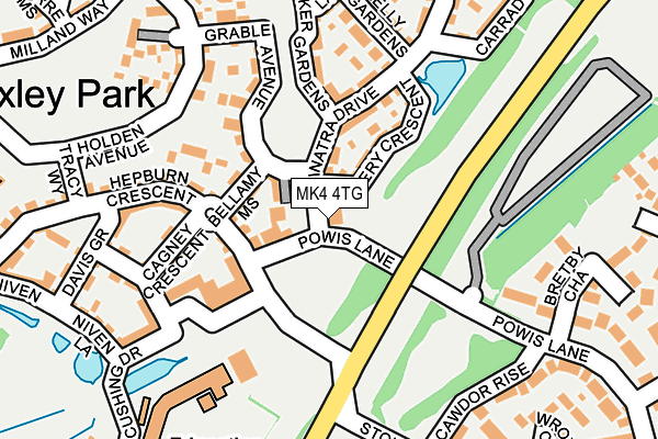 MK4 4TG map - OS OpenMap – Local (Ordnance Survey) MK4 4TG map - OS OpenMap – Local (Ordnance Survey)