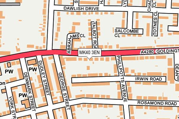 MK40 3EN map - OS OpenMap – Local (Ordnance Survey) MK40 3EN map - OS OpenMap – Local (Ordnance Survey)